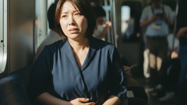 大阪市で過敏性腸症候群に悩む女性