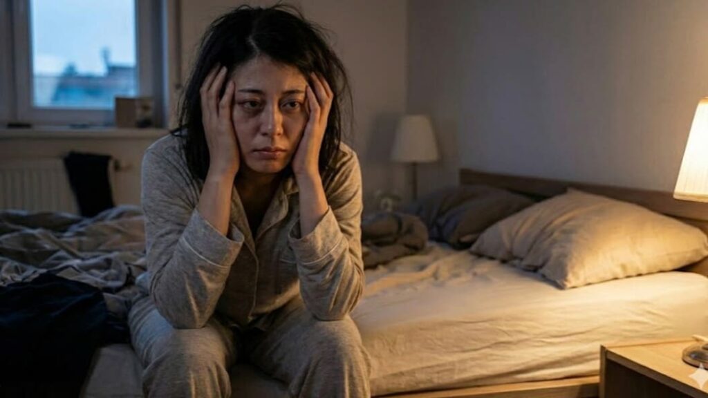 慢性疲労と回復しにくい体質のイメージ